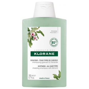 Shampoing Douceur Amande 200ml Klorane