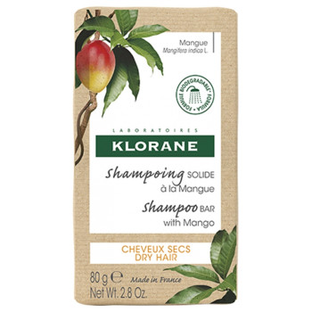 Shampoing Solide Mangue 80g Klorane