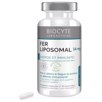 Biocyte Fer Liposomal 14mg x30 gélules