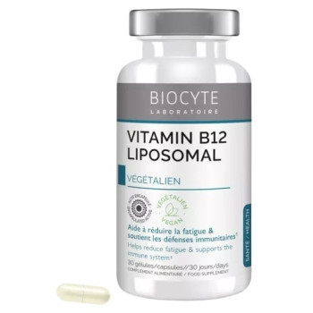 Biocyte Vitamin B12 Liposomal 500µg x30 gélules