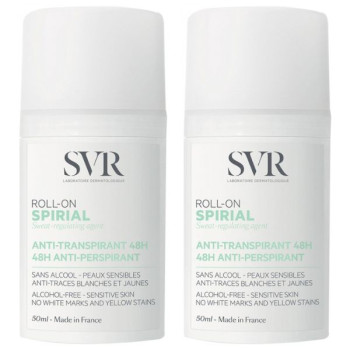 Spirial Roll-on Anti-transpirant 48h 2x50ml SVR