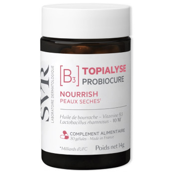Topialyse Probiocure Nourrish x30 gélules SVR
