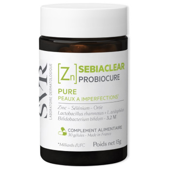 Sebiacleat Probiocure Pure x30 gélules SVR