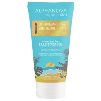 Lait hydratant sublimateur organic sun 150ml Alphanova