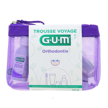Trousse de Voyage Dentaire Orthodontie Gum