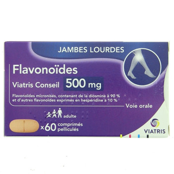 Flavonoïdes 500mg x60cpr Viatris