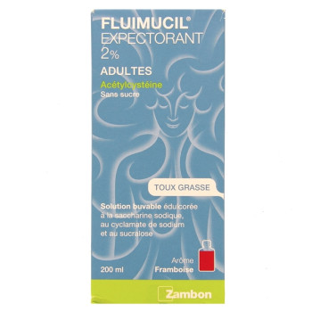 Fluimucil 2% adulte 200ml