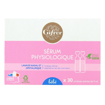 Sérum Physiologique 30x5ml Gifrer