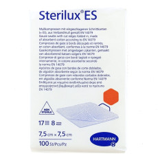 Sterilux ES 7,5x7,5cm x100...