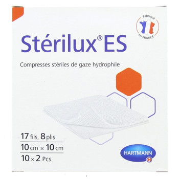 Stérilux ES Compresses Stériles 10cmx10cm