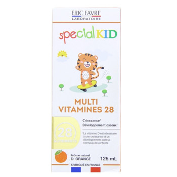 SPECIAL KID Multivitamines 28 Sirop 125ml Eric Favre