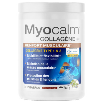 Myocalm Collagène+ Renfort Musculaire 360g 3C Pharma