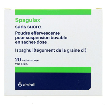 Spagulax sans sucre Poudre 20 sachets