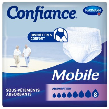 Confiance Mobile Sous-vêtements Absorbants 8G Hartmann