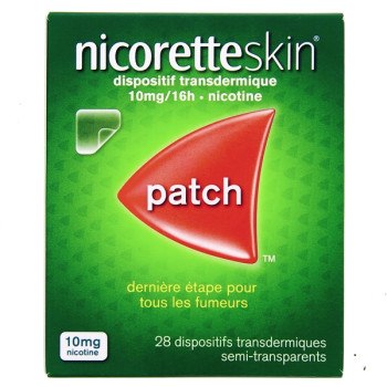 NicoretteSkin 10mg x28 patchs