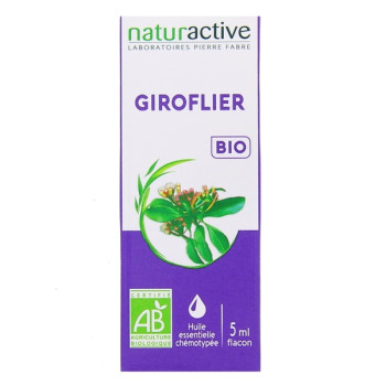 Huile Essentielle Giroflier Bio 5ml Naturactive