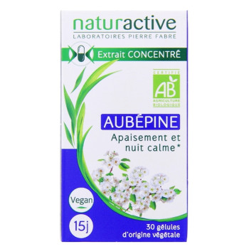 Aubépine Bio x30 gélules Naturactive