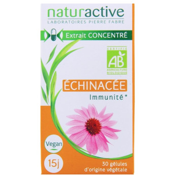 Échinacée Bio x30 gélules végétales Naturactive