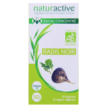 Radis Noir Bio x60 gélules végétales Naturactive