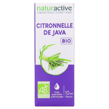 Huile Essentielle Citronnelle de Java Bio 10ml Naturactive