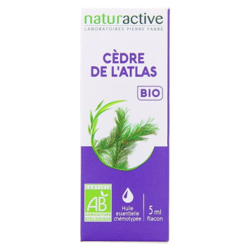 Huile Essentielle Cèdre de l'Atlas Bio 5ml Naturactive