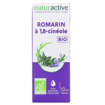 Huile Essentielle Romarin à 1,8 Cinéole Bio 10ml Naturactive