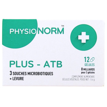 Physionorm Plus ATB x12 gélules Immubio