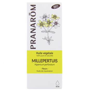 Huile Végétale Millepertuis Bio 50ml Pranarôm