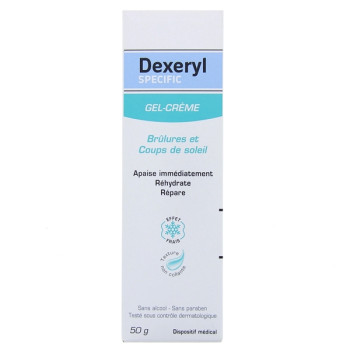 Dexeryl Gel-Crème Brûlures et Coups de Soleil 50g