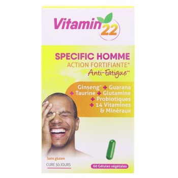Specific Homme x60 gélules végétales Vitamin'22