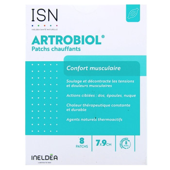 ISN Artrobiol Patchs Chauffants x8 Ineldea
