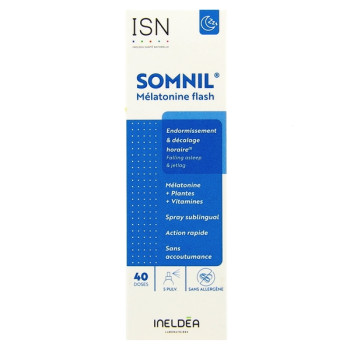 ISN Somnil Mélatonine Flash 20ml Ineldea