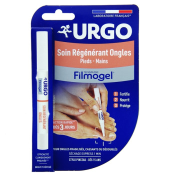Filmogel Soin Régénérant Ongles Pieds & Mains Stylo 2,3ml Urgo