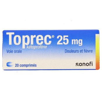 Toprec 25mg 20cpr