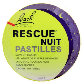 Rescue Nuit Pastilles Cassis 50g