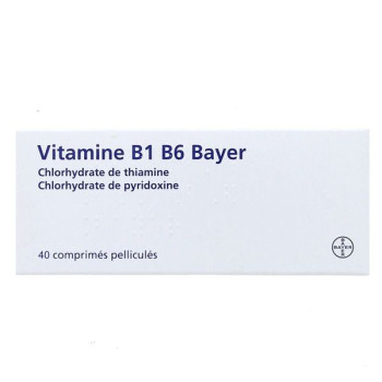 Vitamine B1 B6 Bayer 40cpr