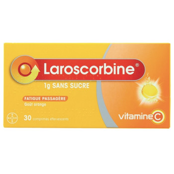 Laroscorbine 1g sans sucre x30cpr eff