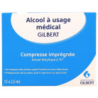 Alcool Gilbert 2,5 ml Compresses...