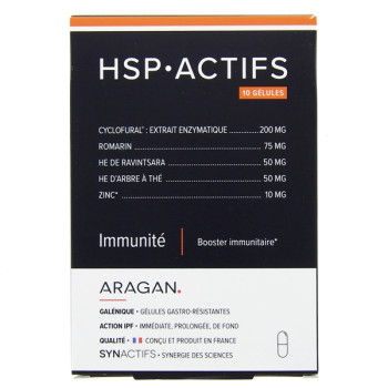 Synactifs HSPActifs x10 gélules Aragan
