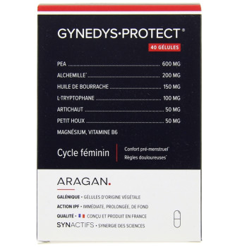 Synactifs GynedysProtect x40 gélules Aragan