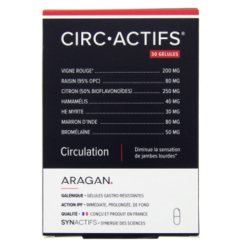 Synactifs CircActifs x30 gélules Aragan