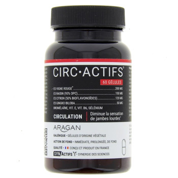 Synactifs CircActifs x60 gélules Aragan