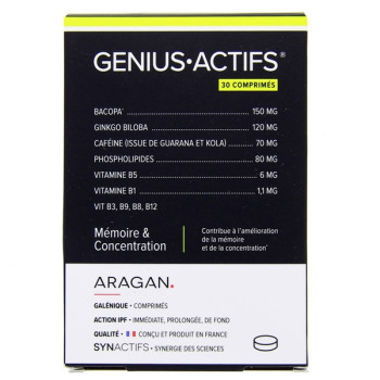 Synactifs GeniusActifs x30cpr Aragan