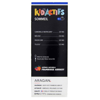Synactifs KidActifs Sommeil 125ml Aragan
