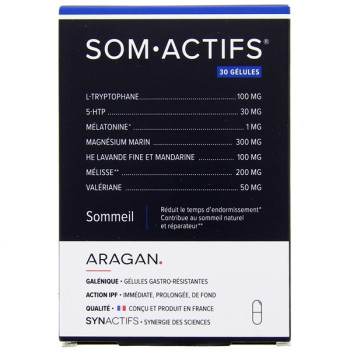 Synactifs SomActif x30 gélules Aragan