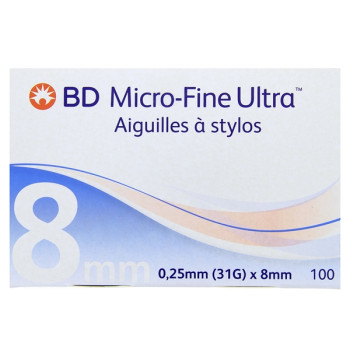 BD Micro-fine Ultra Aiguille pour stylo injecteur
