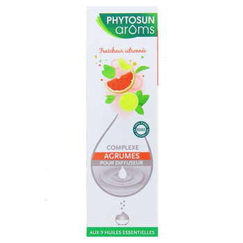 Complexe Diffuseur Agrumes 30ml Phytosun Arôms