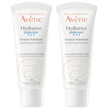 Hydrance Légère Emulsion Hydratante 2x40ml Avène