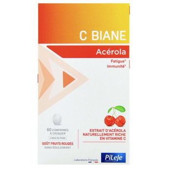 C Biane Acérola x60cpr à croquer Pileje