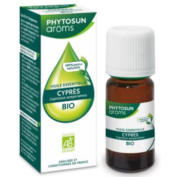 Huile Essentielle Cyprès Bio 10ml Phytosun Arôms